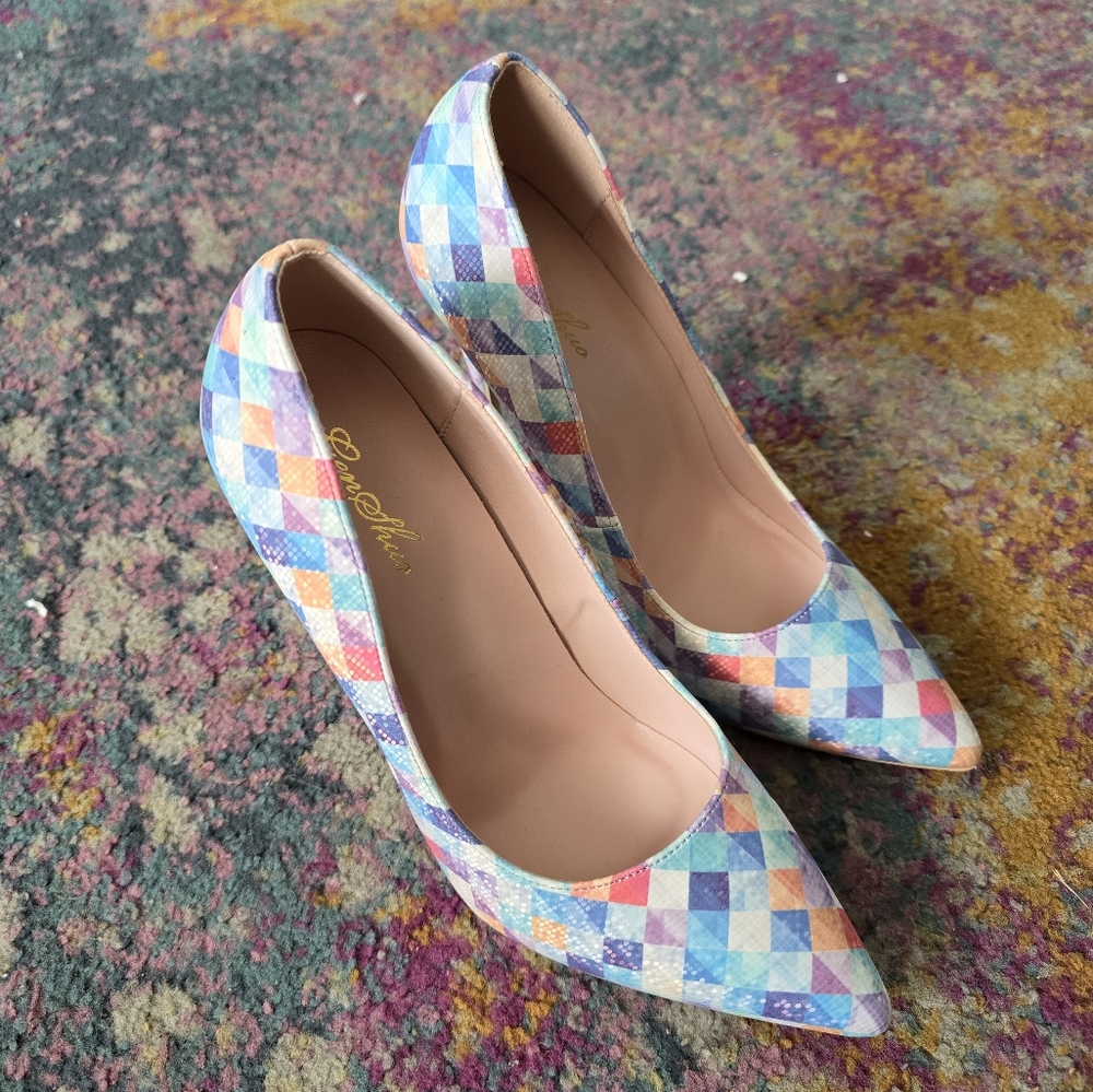 ✨️Geometric Style Pumps - Picture 6 of 6